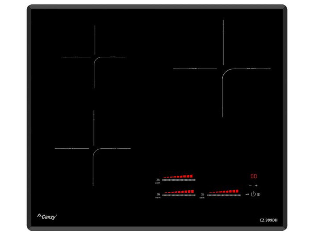 Bếp từ ba vùng nấu Canzy CZ 999DH
