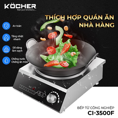 Bếp từ công nghiệp Kocher CI-3500C3