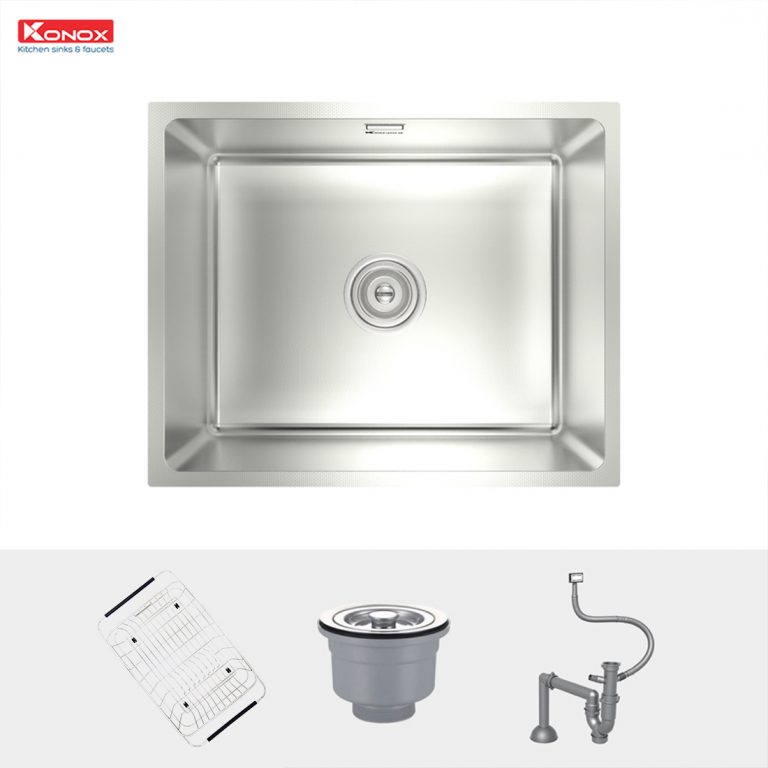 Chậu rửa bát Konox chống xước Workstation Sink – Undermount Sink KN5444SU Dekor2