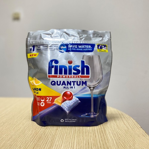 Viên rửa bát Finish Quantum 27 viên0