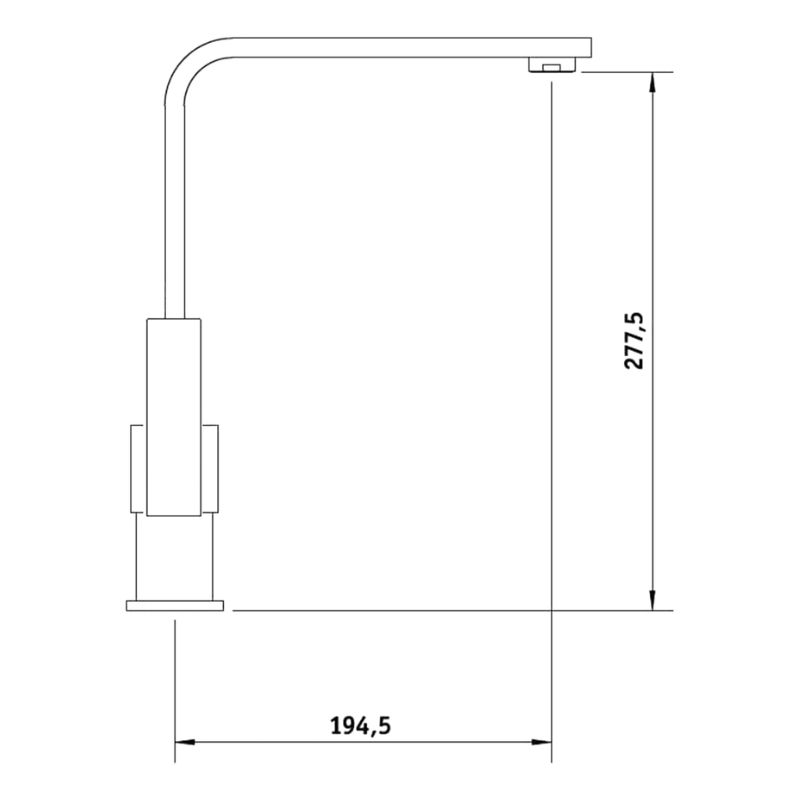 Vòi rửa bát nóng lạnh Binova VBI-680