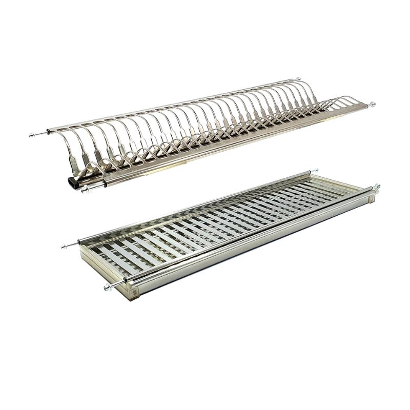 Giá bát đĩa cố định Inox dạng chữ V BossEU BS1080V