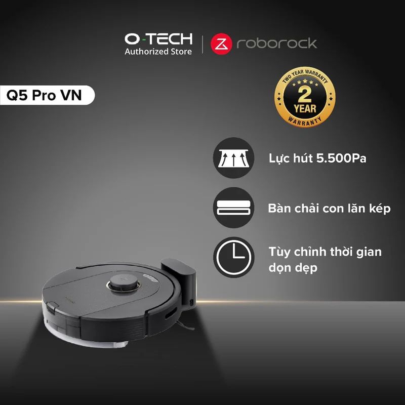 Robot hút bụi lau nhà Roborock Q5 Pro Plus0