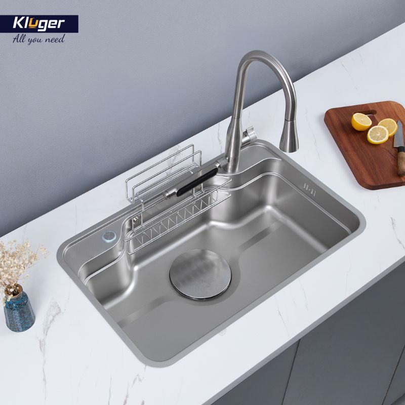 Chậu rửa bát 1 hố Kluger KF7848FS-S781