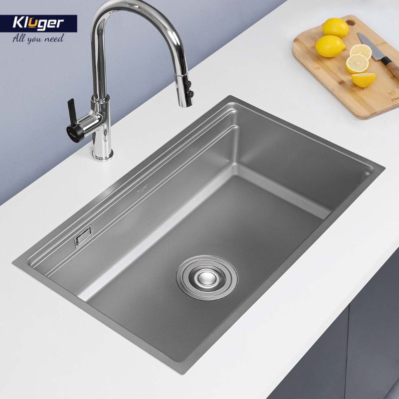 Chậu rửa bát 1 hố Kluger KWU8161FS-S761