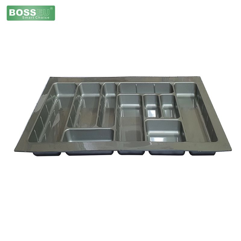 Khay đựng thìa muỗng đa năng inox 304 cao cấp Bosseu BS304.400KC