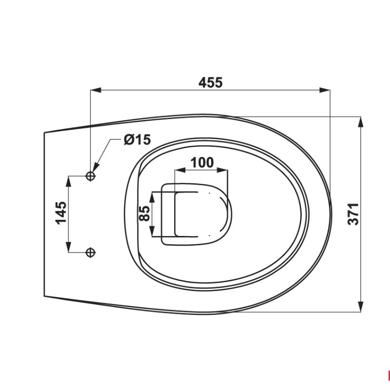 Bồn cầu đặt sàn Sapporo Hafele 588.79.4110