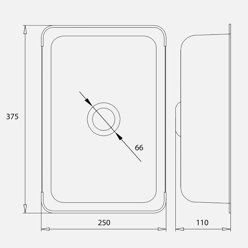 Chậu rửa phụ inox Kluger KSWB-401FS1