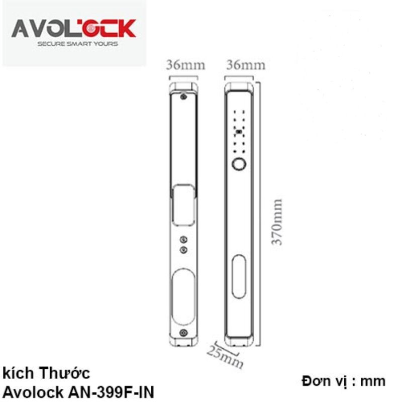 Khóa thông minh Avolock AN-399F-IN1